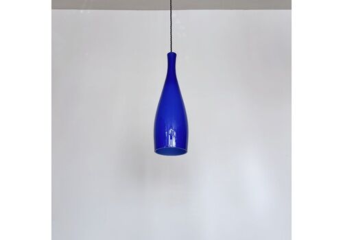 Mid Century Danish Glass Lamp, Fog & Mørup