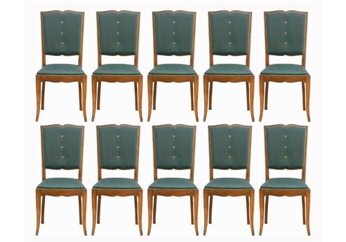 Art Deco Dining Chairs For Vintage 1920s 1930s 1940s Ten Art Deco Dining Chairs French Moustache Back To Resto