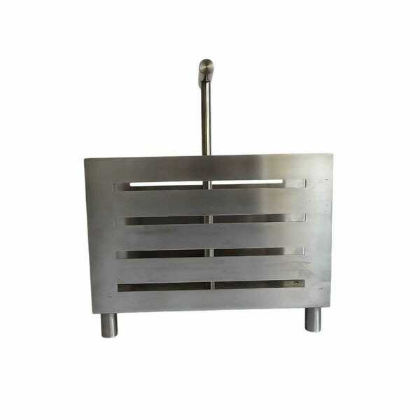 Zack Magazine Rack Vintage Newspaper/Magazine Collector Stainless Steel Rack By Zack ...