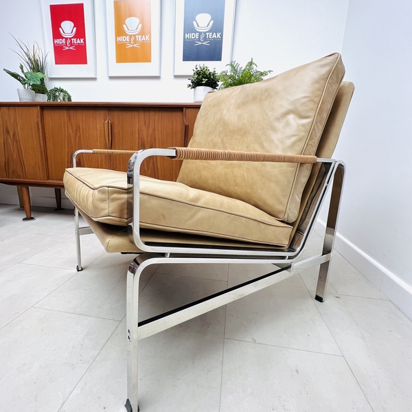 Danish Lounge Chair By Preben Fabricius And Jørgen Kastholm