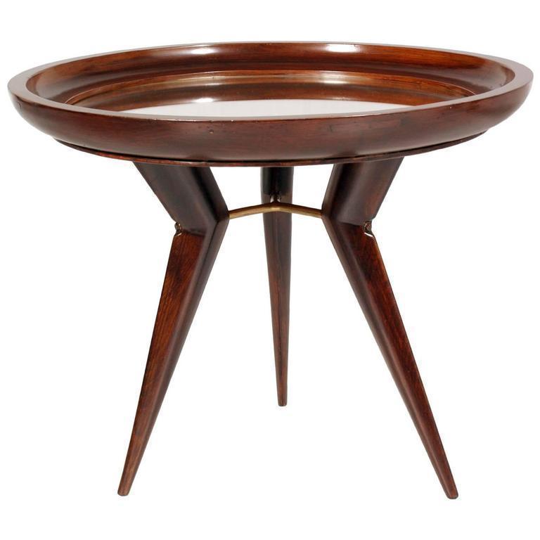 Mid Century Modern Coffee Table Top Mirror Attributed To Ico Parisi 1940 Vinterior