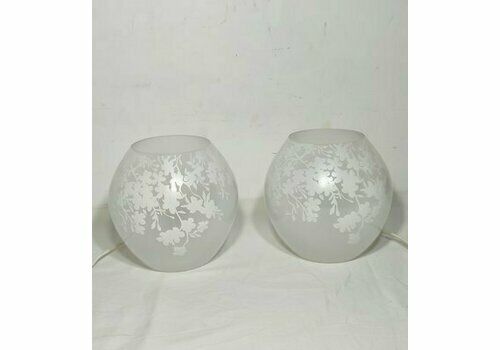 Crystal Table Lamps, Spain, 1990s, Set Of 2