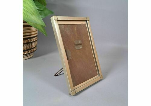 1800s Isreal Sigmund Greenburg Epns Photo Frame Wooden Back Quality Frame