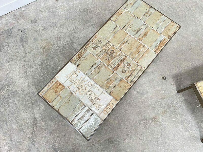 Two Roger Capron Coffee Tables photo furniture