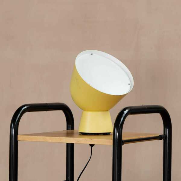 Vintage Ikea Ps Ola Wihlborg Yellow Table Lamp, Bedside