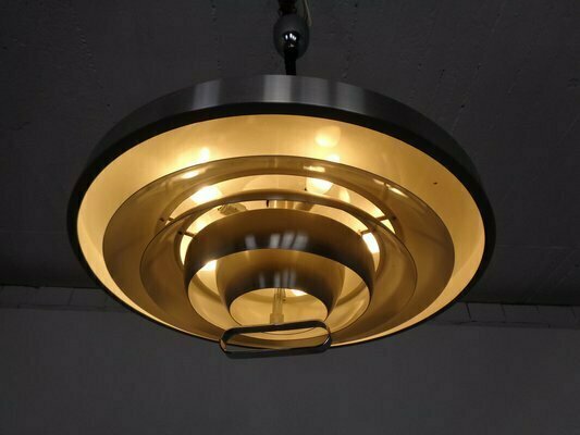 Large Danish Adjustable Ceiling Lamp, 1960s photo for sale