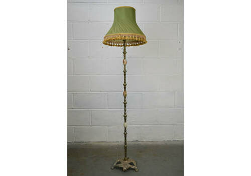 Mid Century Onyx Floor Lamp, Mid 20th Century