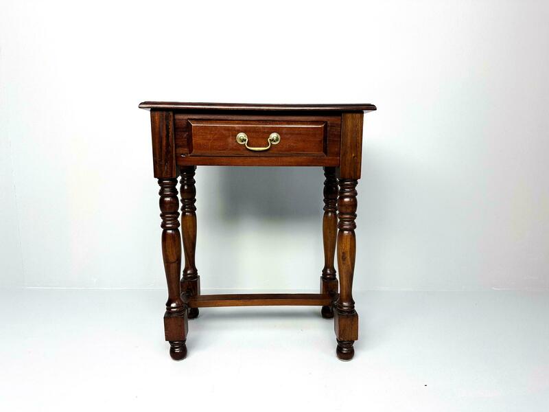 Vintage Side Table With A Drawer | Hall Table photo furniture