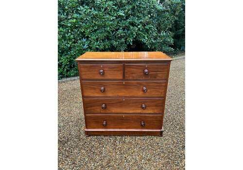 19th Century Victorian Mahogany Chest Of Drawers