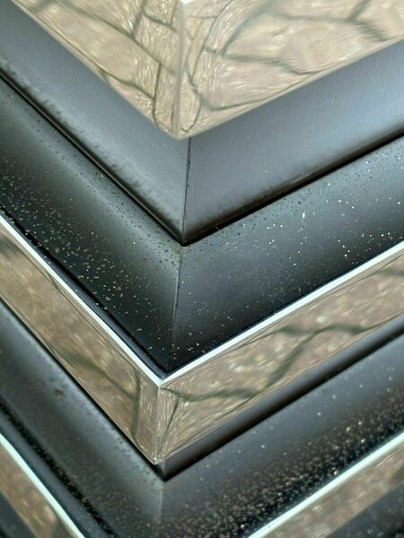Mid Century Chrome Console Table/ Lamp Table photo 660.0