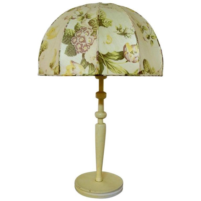 Josef Frank For Swedish Tenn Large Table Lamp With Cream Colored