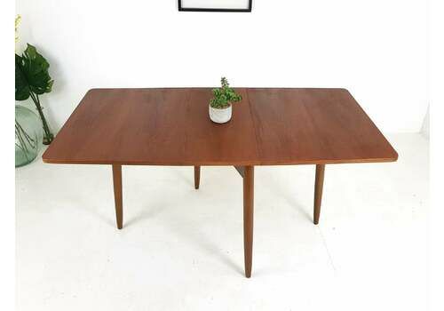 Vintage Dining Table / Gateleg Table / Folding Table   Mid Century Retro Rare