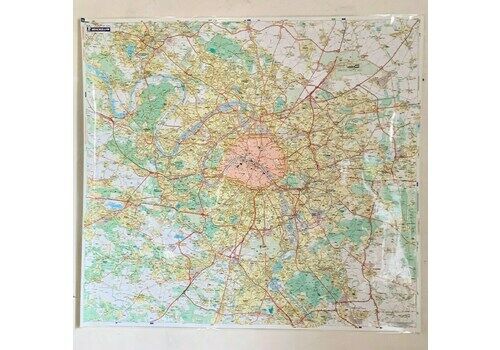 Original Vintage Paris Laminated Poster