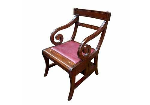 Antique Regency Style Mahogany Set Of Four Tier Metamorphic Library Chair Steps Antique Chair Antique Steps Home Decor Interior Design