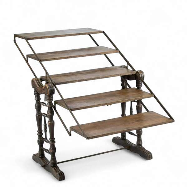 Metamorphic Table Shelf By Combination Table Company Of Indianapolis photo furniture