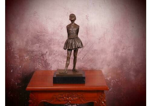 Exquisite Bronze Sculpture Of A 14 Year Old Little Ballerina Dancer   Little Ballerina, Ballet Art, Classical Art, Home Decor, Art Gift