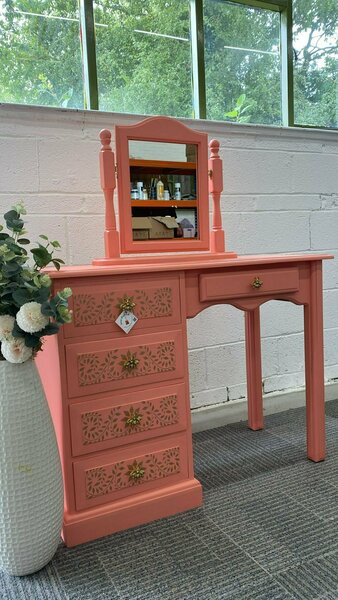 Bespoke Painted Dressing Table photo furniture