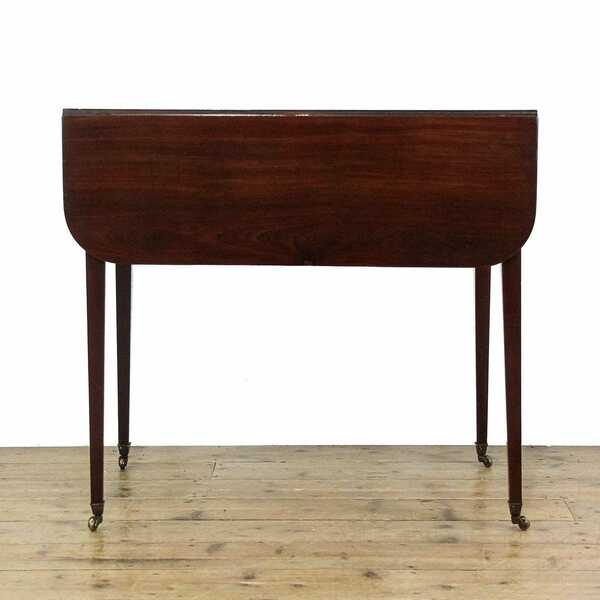 Antique Georgian Mahogany Pembroke Table | Drop Leaf Table | Victorian Table | Antique Furniture | Table photo for sale
