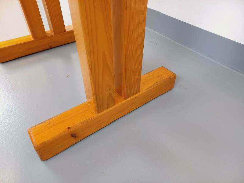 Charlotte Perriand Les Arcs Round Table In Pine photo for sale