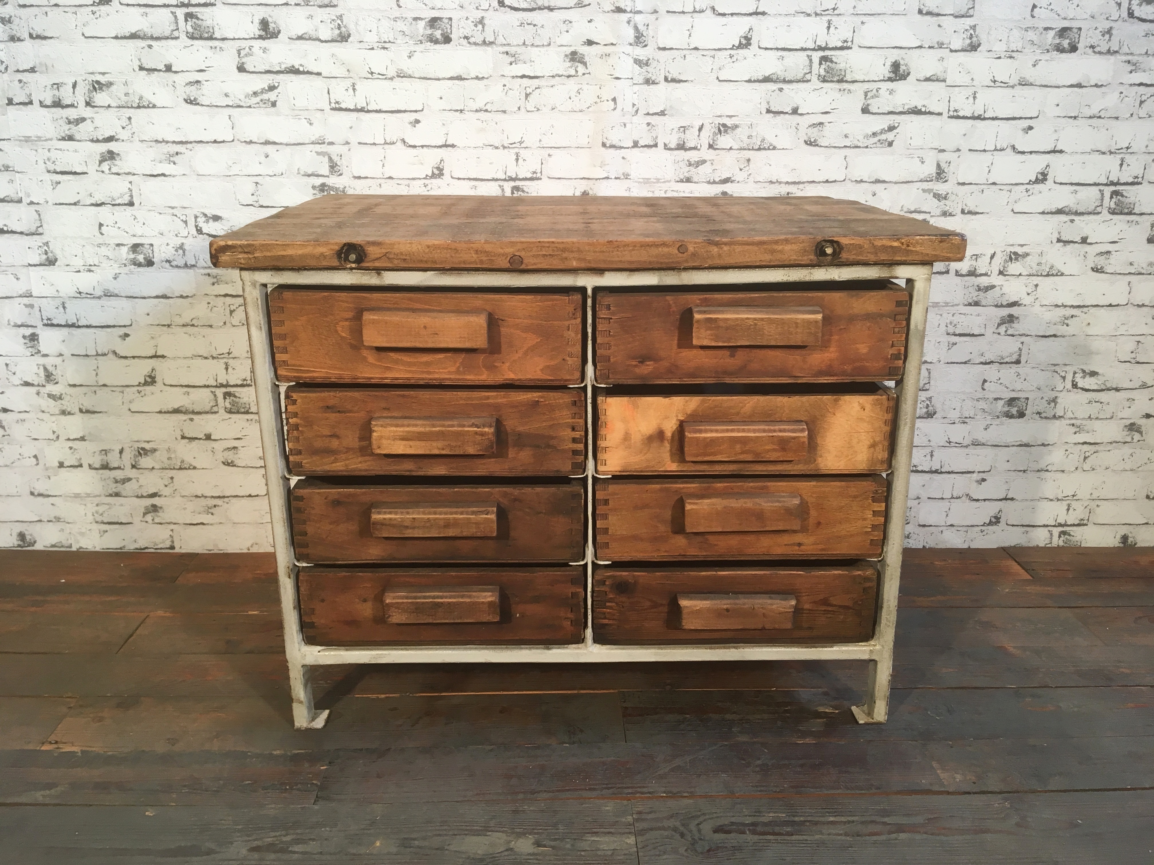 Vintage Industrial Chest Of Drawers 1950s Vinterior