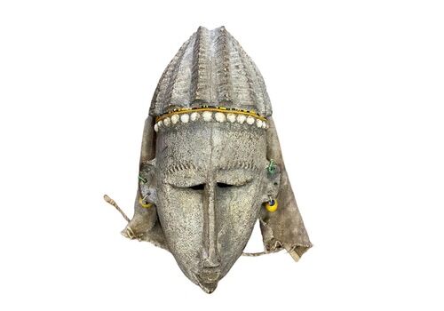 19th Century Mbuya Village Mask Democratic Republic Of The Congo