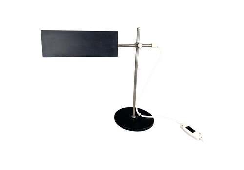 Mid Century Minimalist Adjustable Table Lamp, Czechoslovakia