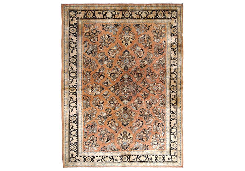 Handmade Antique Persian Sarouk Rug 5.2