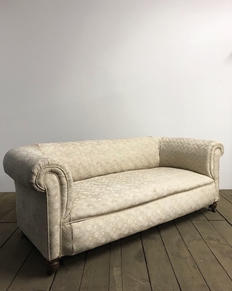Victorian Antique Chesterfield 2 3 Seater Sofa For Upholstery