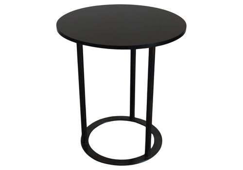 Italian Glass Metal Round Coffee Table "Uvi" By Laura Griziotti For Arflex 1970s