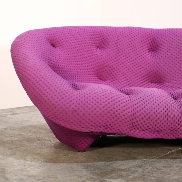 Ligne Roset High Back Magenta Ploum Sofa By Ronan & Erwan Bouroullec photo vinterior