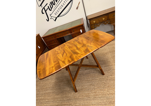 Vintage Ercol Elm Drop Leaf Dining Table