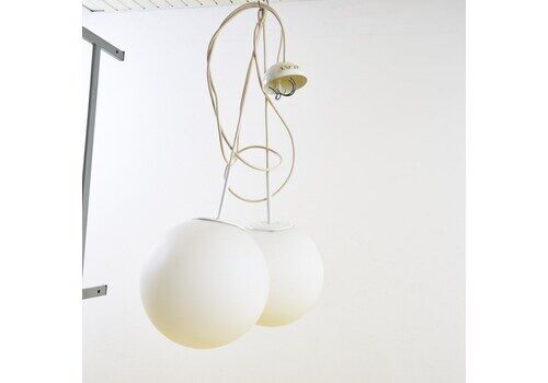 Vintage Plastic Ball Chandelier