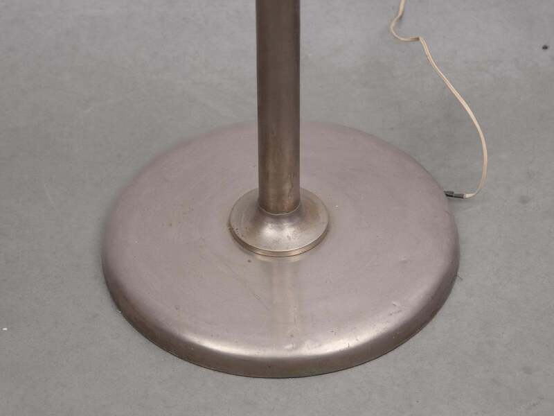 Art Deco Floor Lamp By Gispen, 1930s, Netherland photo vintage