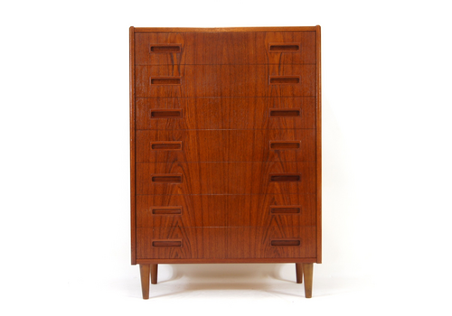 ゆ*い様 Denmark side chest TEAK vintage Vintage Danish Chest of Drawers | Teak | 6 Drawers | 104 Cm