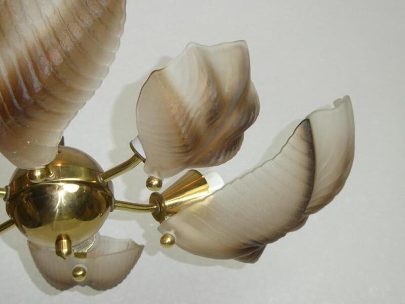 Murano Shell Chandelier photo for sale
