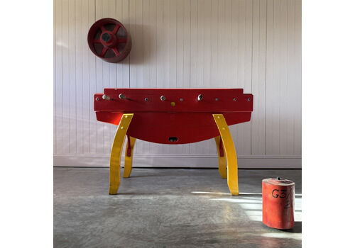 Vintage French Football Table, Mid 20th Century