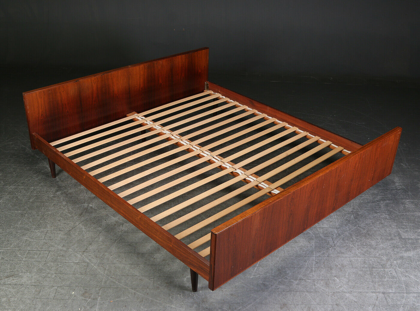 Danish Retro Mid Century Modern Rosewood Double Bed 1960 S Vinterior