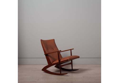 Modernist Rocking Chair, Soren Georg Jensen, 1950