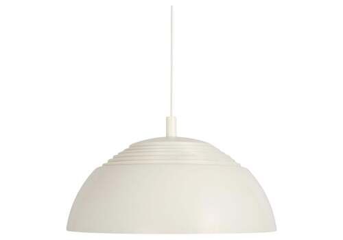 Large White Arne Jacobsen Pendant Light By Louis Poulsen, Aj Royal, 1960s
