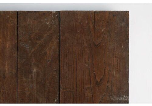 Large Carved Portuguese Oak Wall Panels, 1850s, Set Of 2