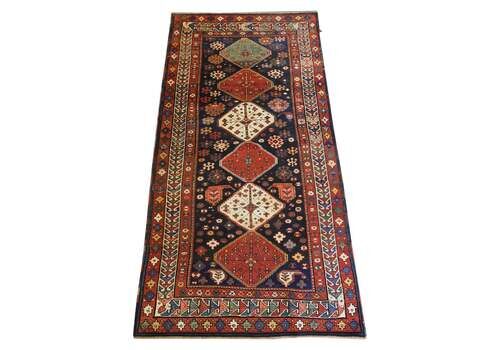 Antique Caucasian Shirvan Baku Khila Long Rug, Circa 1900