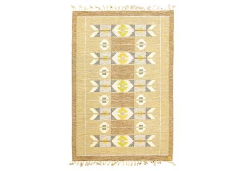 Scandinavian Rug Rollakan Earthy Tones
