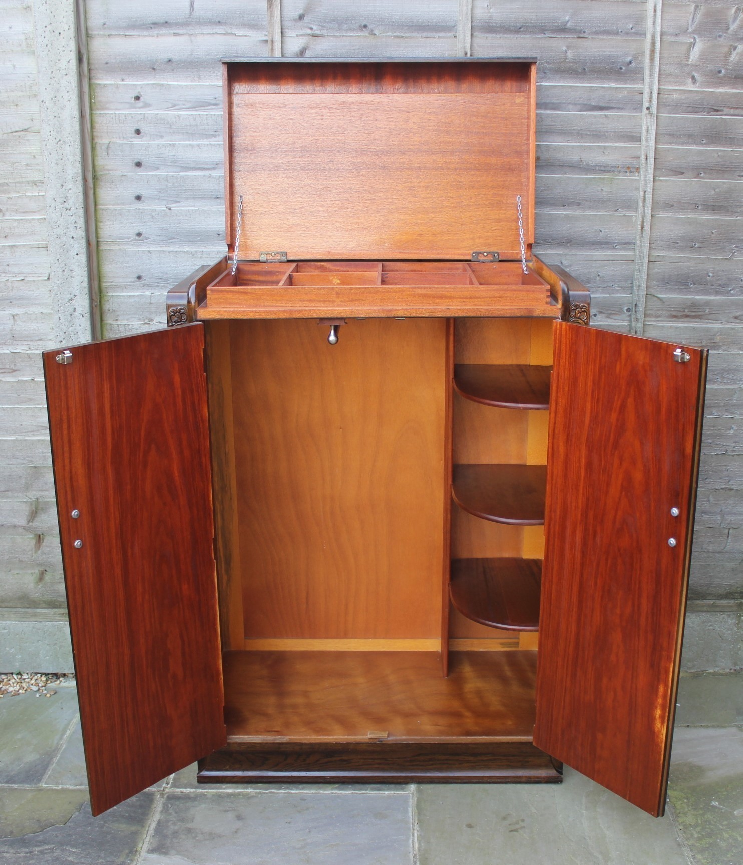 Vintage Gentleman S Compactum Wardrobe Art Deco 1930s Cws Ltd Cabinet Makers Vinterior