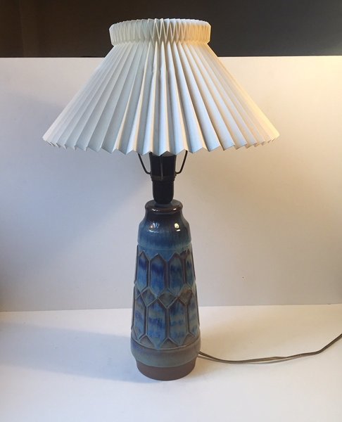 Ceramic Harlequin Table Lamp By Einar Johansen