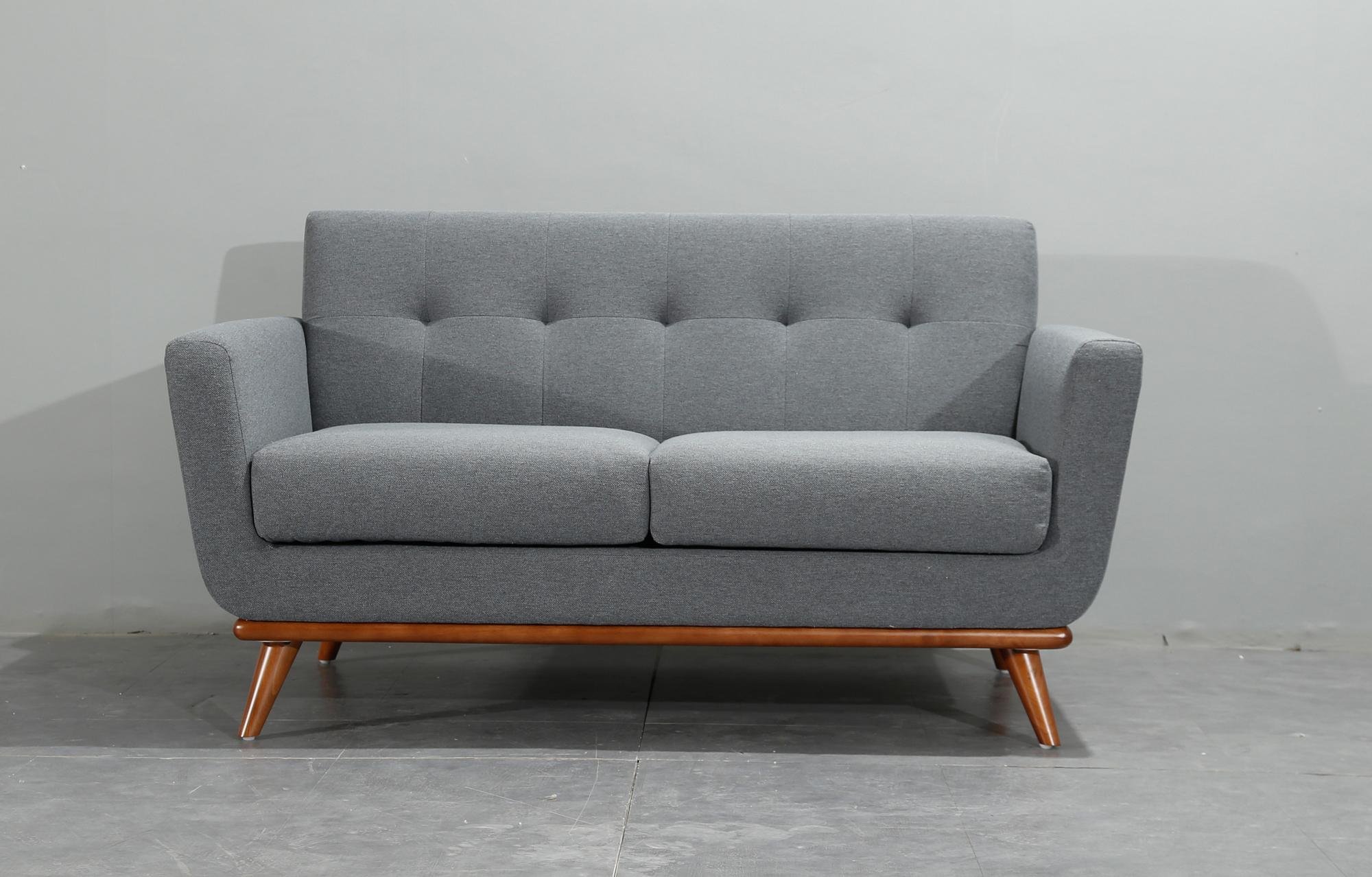 New Design Scandinavian Style Charcoal Grey 2 Seater Sofa Premium Quality Free Uk Delivery New Design Scandinavian Style Charcoal Grey 2 Seater Sofa Premium Quality Free Uk Delivery