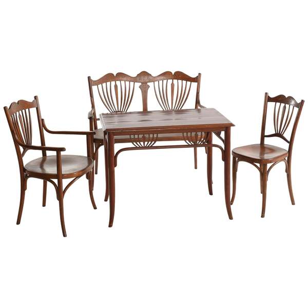 Art Nouveau Fischel Salon Suite Catalog Number 150 Vinterior