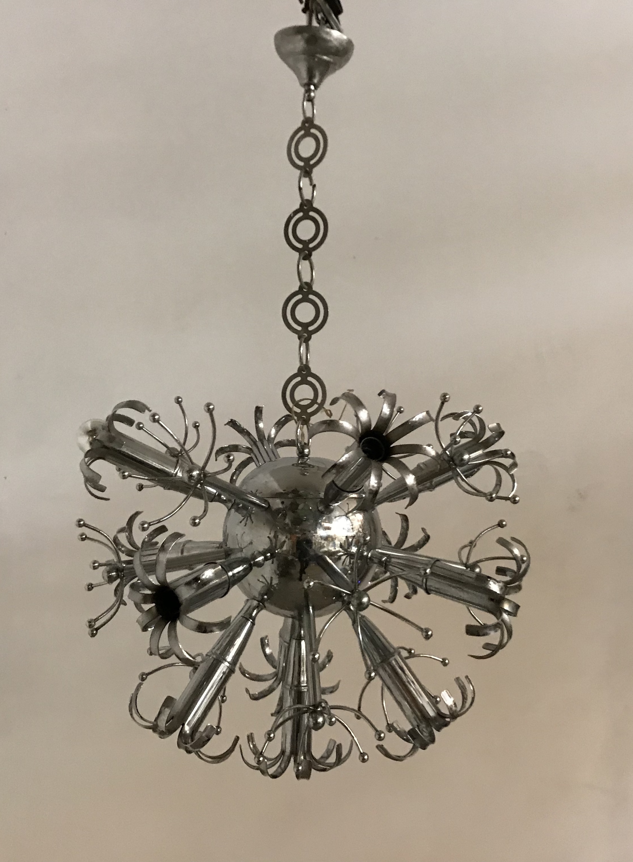 12 Light Chrome Sputnik Chandelier 12 Light Chrome Sputnik Chandelier