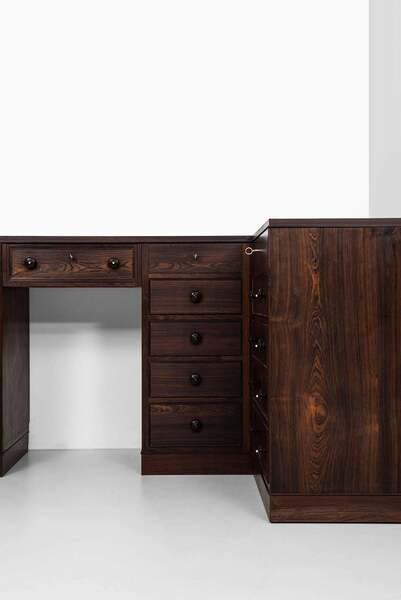 Corner Desk / Vanity / Storage Unit In The Manner Of Frode Holm photo furniture