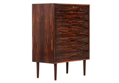 Arne Vodder Attributed Bureau Produced By N.C. Møbler In Denmark