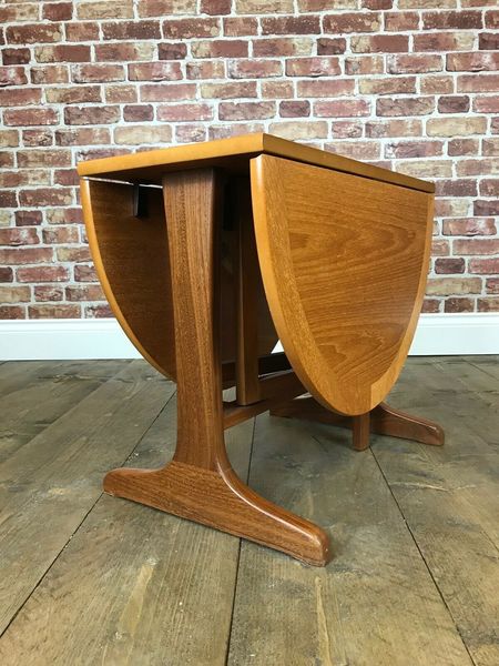 Stunning Retro Teak Nathan Drop Leaf Coffee Table Vintage ...